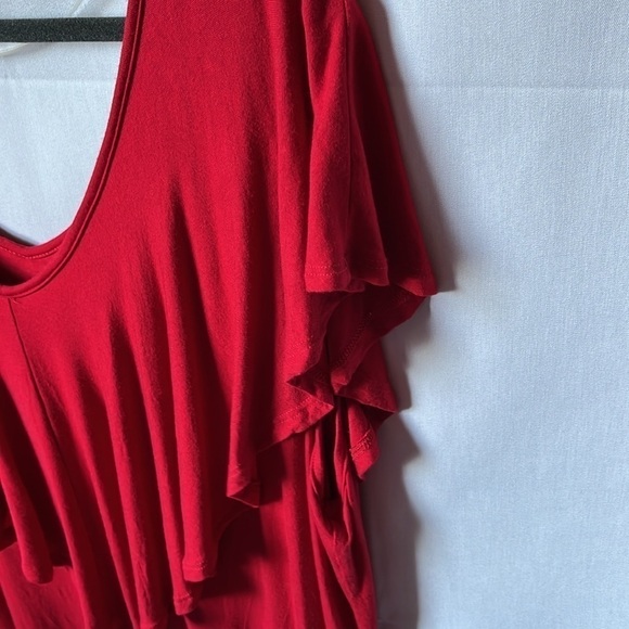 Dante Milan Red Sleeveless Top - Picture 5 of 8